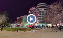 Монтираха първото коледно виенско колело в центъра на Русе