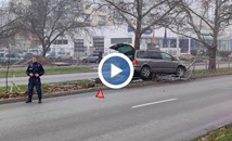 Зрелищна катастрофа на булевард "Липник"