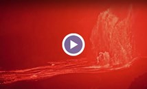 Вулканът Килауеа изхвърли 30-метрови фонтани от лава