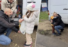 Деца и родители подадоха ръка на самотни възрастни за КоледаВълна