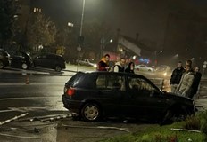 Инцидентът стана пред стадион Локомотив в квартал Тракия няма пострадали