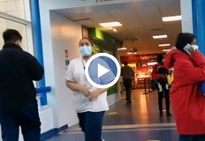 Националната здравна служба отчита 55 скок на приетите пациенти само