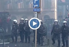 Над 10 000 недоволни производители блокираха европейската столица заради сделката
