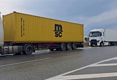 Инцидентът се размина без пострадали на магистралата Солун – АтинаБългарски