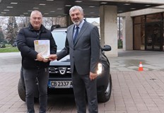 Автомобилът ще се използва за контрол на над 500 километра