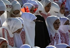 Церемонията в Ал Завайда премина с подкрепата на Турция под