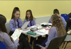 Урок по финансова грамотност се проведе в Немската гимназияЧасове преди