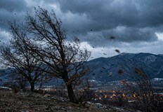 Опасните пориви налагат ограничаване на движението на откритоУраганен вятър със