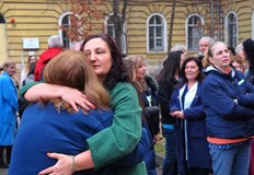 Медици излязоха на национален протест за по високи заплатиМедицински специалисти