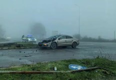 Две линейки и полиция са на мястото на инцидента по