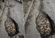 Васил Каменов алармира за опасни дупки на улица Добри Немиров