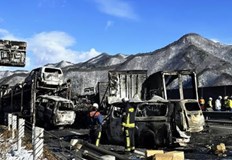 Една жена загина а 26 души пострадаха при огнения инцидентМащабна