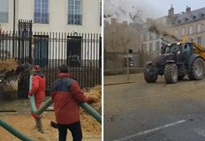 Протестиращите поставиха ковчег и поискаха спиране на сделката с МеркосурФренски