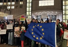 Протестът премина без речи и приключи бързо поради липса на