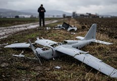 Летателният апарат Орлан 10 е открит от местни жители в