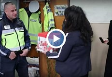 Семейството благодари на младши инспектор Тодор Гроздев за спасения живот