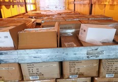 Пратката била маскирана като мандарини и нарове но рентгенът разкрил