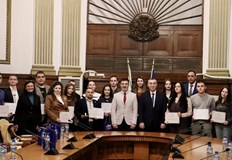 Млади доброволци от Тракийския университет и гимназия Иван Павлов получиха