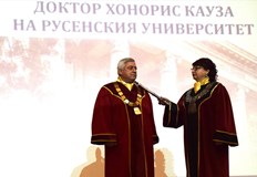 Дългогодишният ректор бе отличен за изключителния си принос към развитието