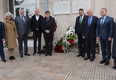 Пенчо Милков и Драгомир Драганов отдадоха почит на историческите места