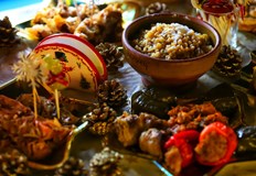 Нечетен брой блюда и запалено дъбово дърво носят благополучие в