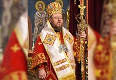 Епископ Макарий възглави рождественската литургия в РусеГлавиницкият епископ Макарий викарий