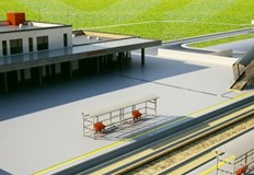 Проектът включва нова гара със седем коловоза и връзка със