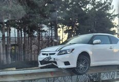 Инцидентът се размина само с материални щети по колата и