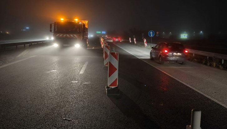 Ограничават скоростта до 50 км/ч край Борово заради асфалтиране Ограничават скоростта до 50 км/ч край Борово заради асфалтиране