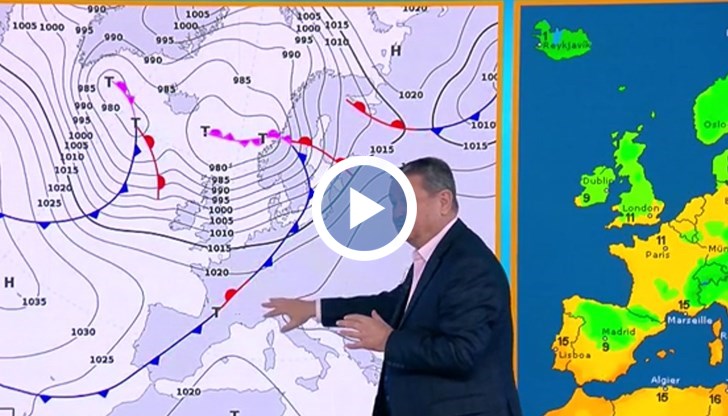 Климатологът очаква средиземноморски циклони да променят времето чак преди Нова година