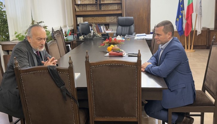 Пенчо Милков и Пламен Бейков дискутираха бъдещи съвместни проекти