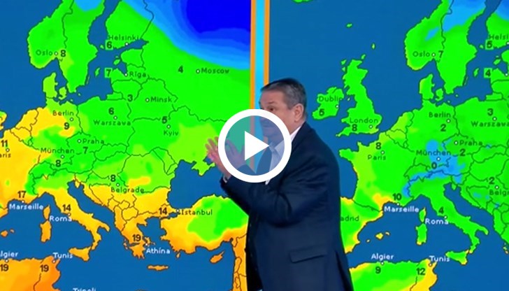 Антициклонът "Даниела" задържа топлото и сухо време в Южна Европа