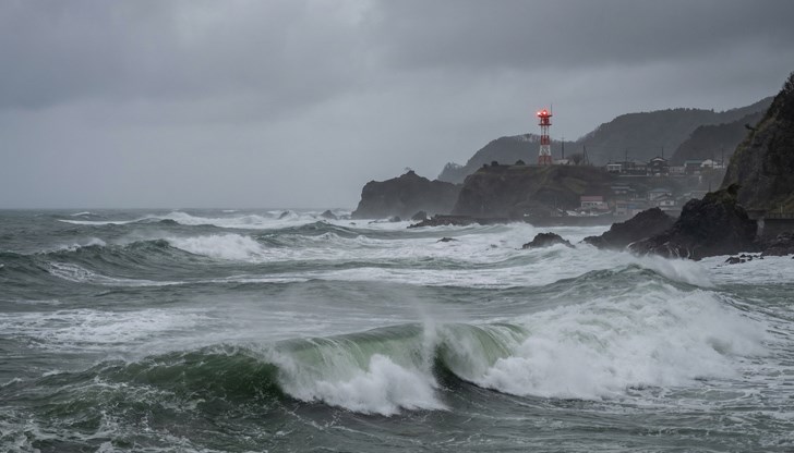 Трусът застрашава североизточното крайбрежие с 3-метрови вълни Трусът застрашава североизточното крайбрежие с 3-метрови вълни