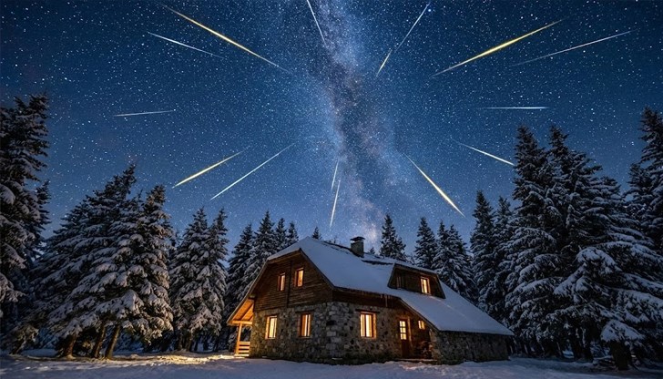 Луната няма да пречи на спектакъла, пикът на явлението настъпва в нощта срещу неделя Луната няма да пречи на спектакъла, пикът на явлението настъпва в нощта срещу неделя