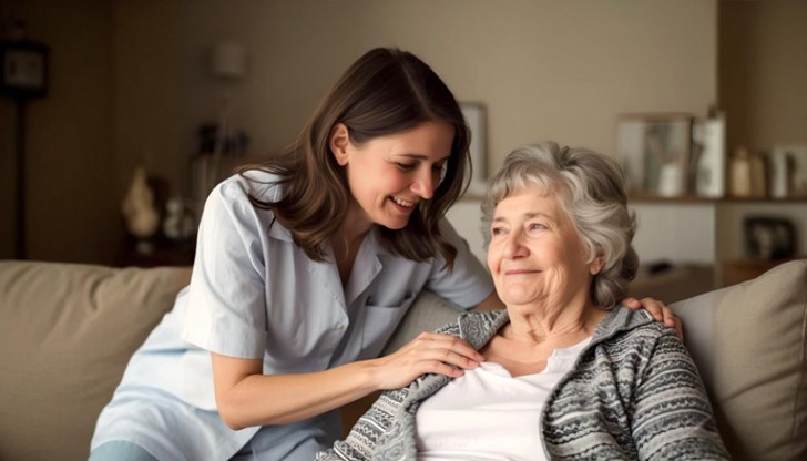 Компанията предлага специализиран транспорт и посещения от лекари и сестри на адрес