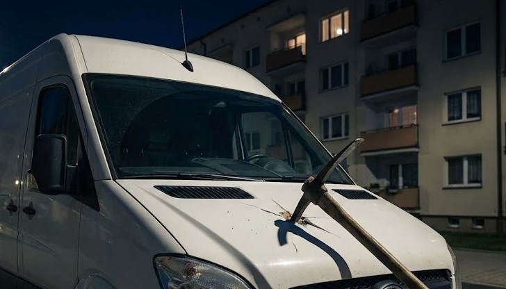 Полицията издирва извършителя на вандалския акт Полицията издирва извършителя на вандалския акт