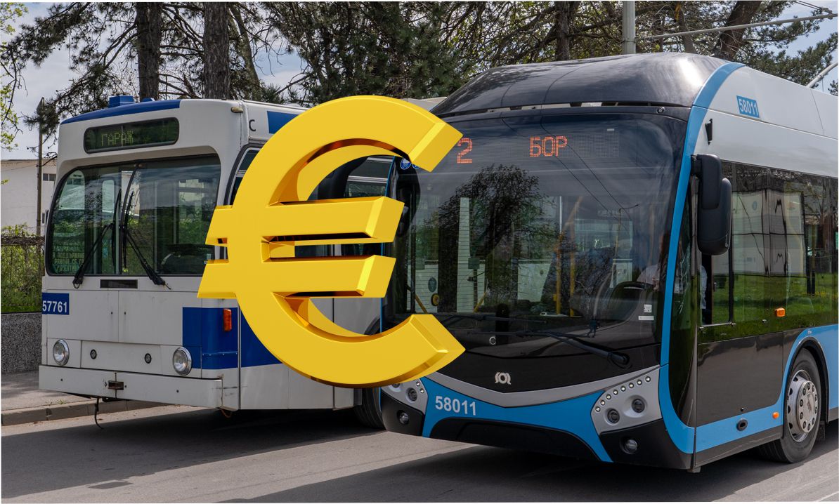 Пътниците в Русе ще плащат 0.77 евро за билет от