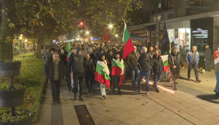 Демонстрантите искат оставките на министър Даниел Митов, правителството и главния