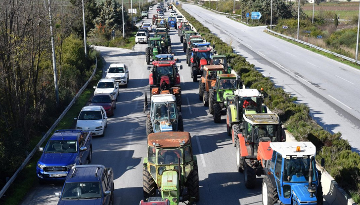 Земеделците от Серес обявиха, че ще затворят пътя с трактори