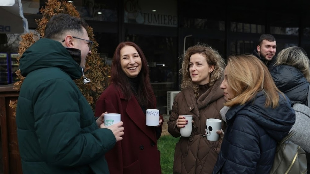 Асоциацията на европейските журналисти организира демонстрацията в подкрепа на Мария