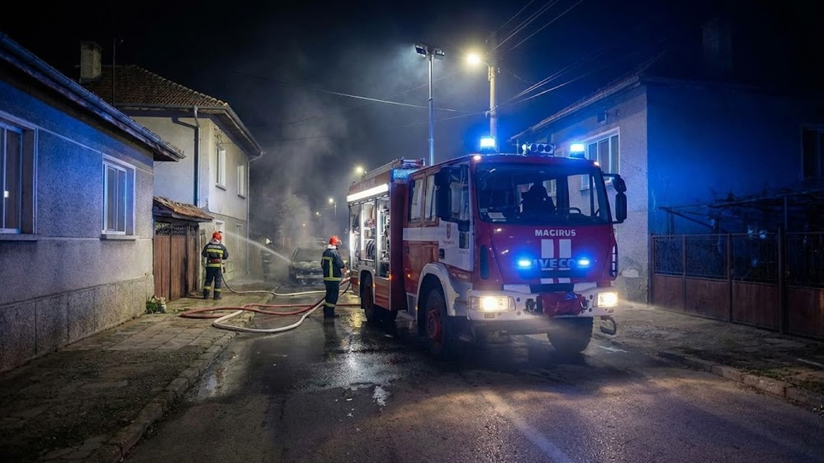 Екипи на пожарната оказваха съдействие и на спешна помощ в
