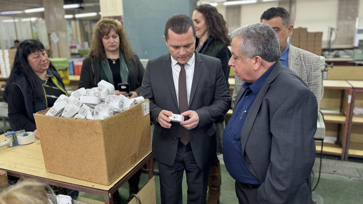 Кметът на Русе и директорът Шаул Спивак начертаха планове за