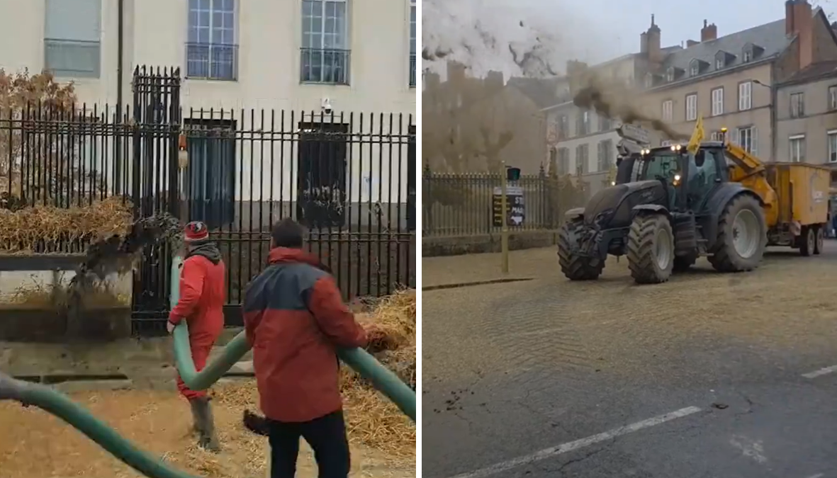 Протестиращите поставиха ковчег и поискаха спиране на сделката с МеркосурФренски