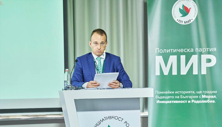 Лидерът на партия МИР призова за обединение срещу модела Борисов