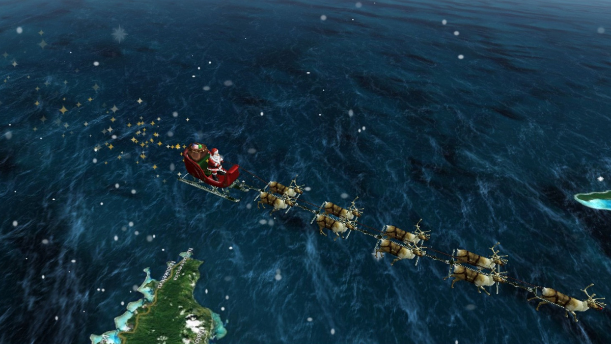 Милиони хора следят пътя на Дядо Коледа за 70-а поредна