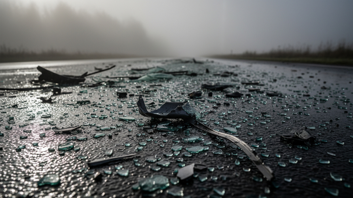 Колата на момичето е навлязла в насрещното движение и се