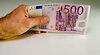 Хванаха пенсионер с фалшива банкнота от 500 евро в Габрово