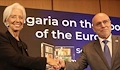 Кристин Лагард отчете първата седмица на еврото с акцент върху българските символи