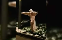 Призрак със скафандър тероризира шофьори в Монтанско