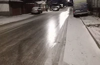 "Черен лед" застрашава шофьорите в Северна България